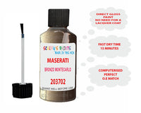 Maserati Bronzo Montecarlo Paint Code 203702