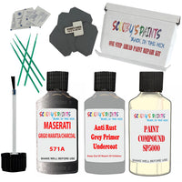 Maserati Grigio Maratea/Charcoal Car Detailing And Polish Finish Kit