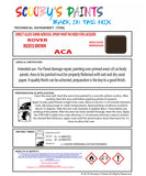 MEXICO BROWN Aerosol Spray Paint Code ACA Classic Triumph Model Stag Automotive Restorative Paint Vehicle Touch-Up Triumph ACA Paint Car Restoration DIY Auto Painting Classic Car Refinishing High-Quality Spray Paint Automotive Finish Vehicle Restoration Supplies Custom Car Paint Auto Body Paint Aerosol Can Automotive Refinishing Paint for Classic Cars
