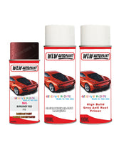 MG All Models BURGUNDY RED Complete Aerosol Kit with Primer and Lacquer