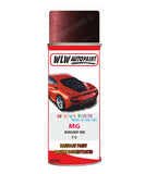 MG BURGUNDY RED Aerosol Spray Paint Code: F9 Basecoat Spray Paint