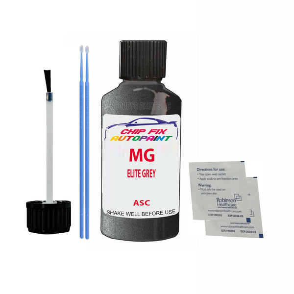 Mg All Models Elite Grey Touch Up Paint Code Asc