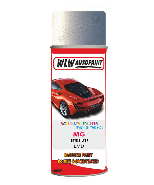 MG SKYE SILVER Aerosol Spray Paint Code: LMD Basecoat Spray Paint