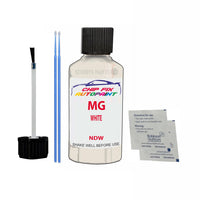 Mg All Models White Touch Up Paint Code Ndw