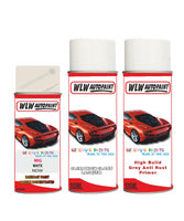 MG All Models WHITE Complete Aerosol Kit with Primer and Lacquer