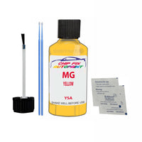 Mg All Models Yellow Touch Up Paint Code Ysa