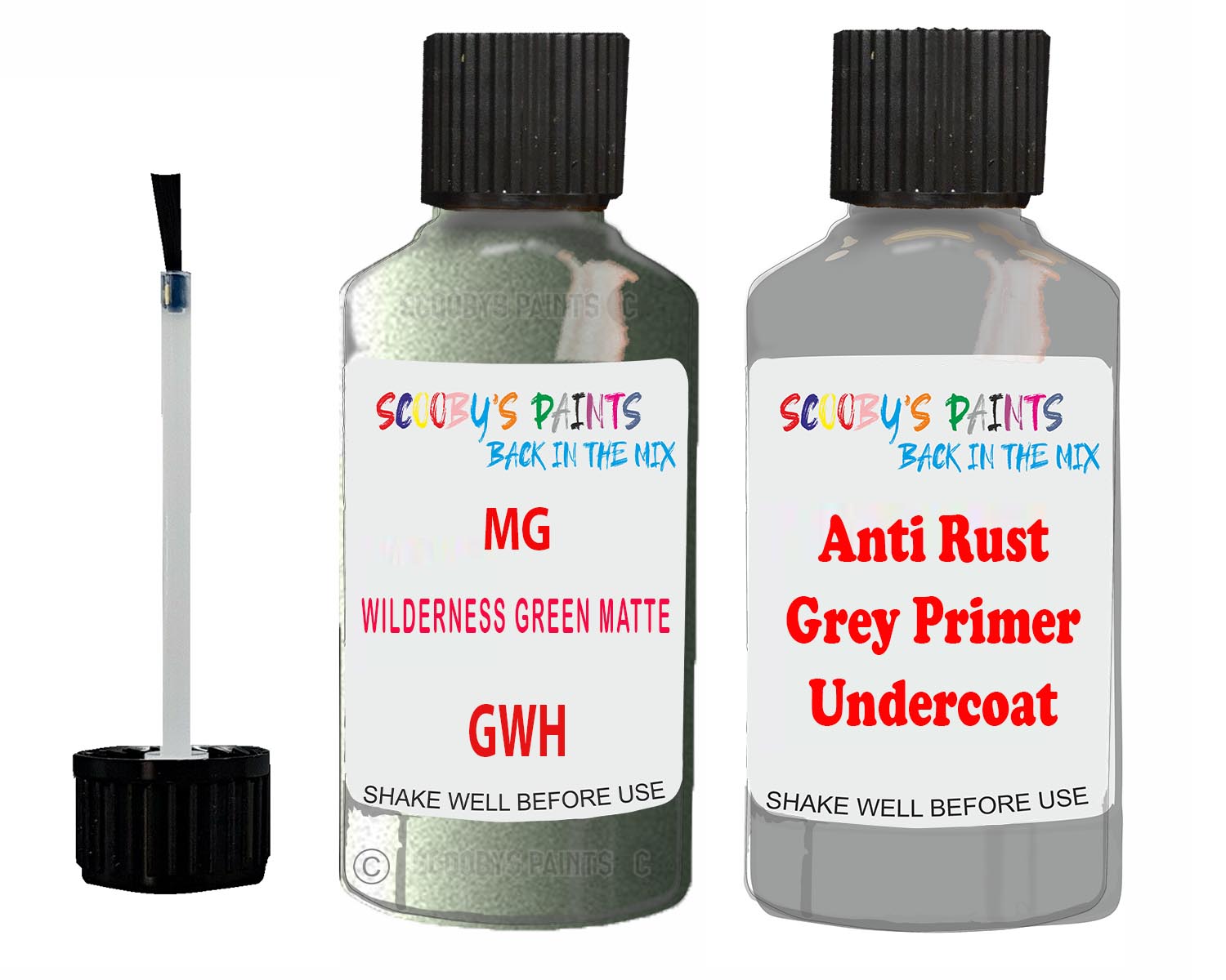 ラピン For Mg Mg One Wilderness Green Matte Touch Up Paint Code Gwh