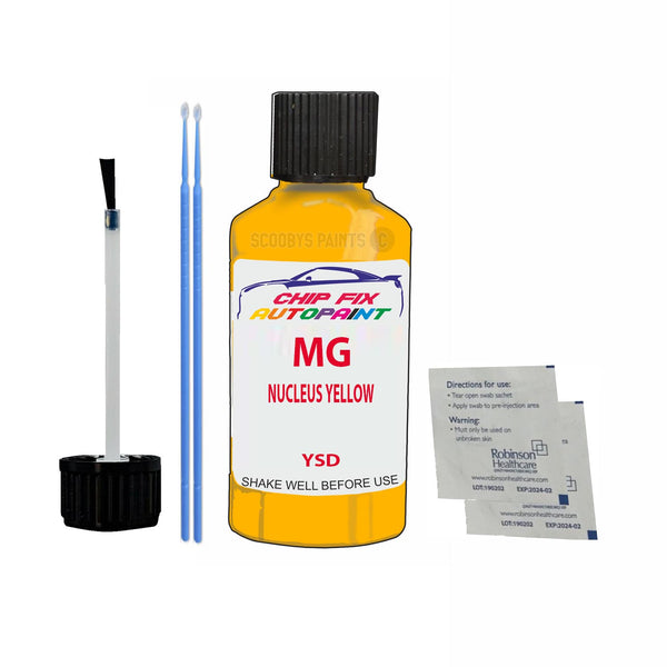 Mg Mg5 Nucleus Yellow Touch Up Paint Code Ysd