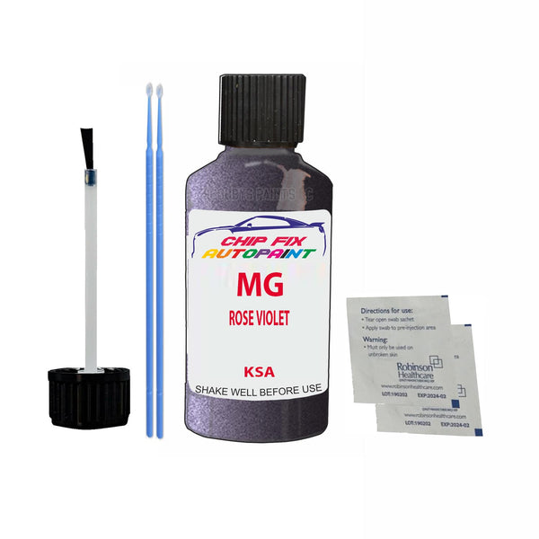 Mg Mg5 Rose Violet Touch Up Paint Code Ksa