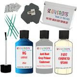 Mg Laser Blue Car Setailing And Polish Finish Kit