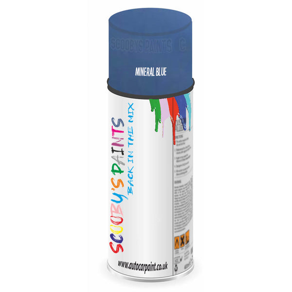 Mixed Paint For Rover Vitesse Mineral Blue Aerosol Spray A2
