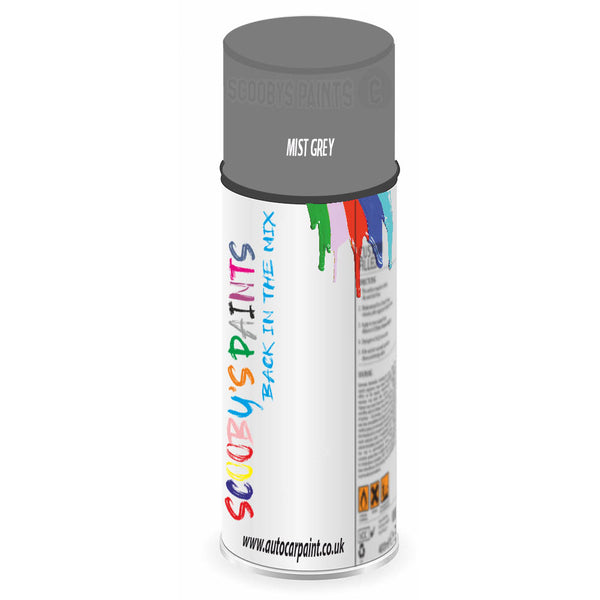 Mixed Paint For Mg Mgb Mist Grey Aerosol Spray A2