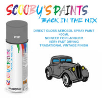 High-Quality MIST GREY Aerosol Spray Paint GR23 For Classic Rover 25- Paint for restoration high quality aerosol sprays