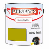 Denny's Wood Paint For Decking Colour- Machine Alloy Olive - Anti-Slip Weatherproof Durable