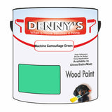 Denny's Wood Paint For Decking Colour- Machine Camouflage Green - Anti-Slip Weatherproof Durable