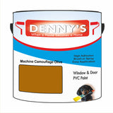 Denny's Plastic Paint For Acrylic Colour- Machine Camouflage Olive - Adhesion Chip-Resistant Smooth
