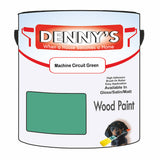 Denny's Wood Paint For Decking Colour- Machine Circuit Green - Anti-Slip Weatherproof Durable