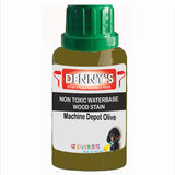 Denny's Stain Paint For Decking Colour- Machine Depot Olive - Anti-Slip Weatherproof Nourish