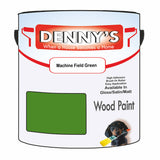 Denny's Wood Paint For Decking Colour- Machine Field Green - Anti-Slip Weatherproof Durable