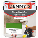 Denny's Waterpoof Paint For Stamp Out Damp Colour- Machine Field Green - Damp-Block Mould-Safe Breathable