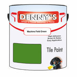 Denny's Tile Paint For Bathroom Tile Colour- Machine Field Green - Moistureproof Easy-Clean Makeover