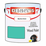 Denny's Wood Paint For Decking Colour- Machine Green - Anti-Slip Weatherproof Durable