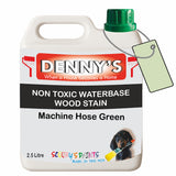Denny's Stain Paint For Fences Colour- Machine Hose Green - Weatherproof Uv-Safe Protect