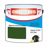 Denny's Plastic Paint For Windows Colour- Machine Industrial Green - Weatherproof Fade-Safe Upvc