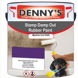 Denny's Waterpoof Paint For Stamp Out Damp Colour- Machine Line Violet - Damp-Block Mould-Safe Breathable