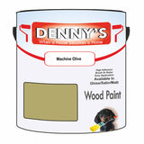 Denny's Wood Paint For Decking Colour- Machine Olive - Anti-Slip Weatherproof Durable