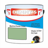 Denny's Plastic Paint For Pvc Colour- Machine Pioneer Green - Adhesion Tough Colour-Hold