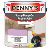 Denny's Waterpoof Paint For Stamp Out Damp Colour- Machine Retro Violet - Damp-Block Mould-Safe Breathable