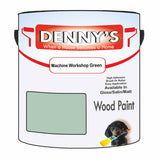 Denny's Wood Paint For Decking Colour- Machine Workshop Green - Anti-Slip Weatherproof Durable