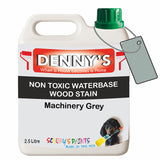 Denny's Stain Paint For Fences Colour- Machinery Grey - Weatherproof Uv-Safe Protect