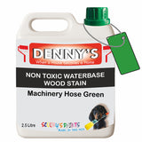 Denny's Stain Paint For Fences Colour- Machinery Hose Green - Weatherproof Uv-Safe Protect