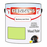 Denny's Wood Paint For Decking Colour- Machinery Lawn Green - Anti-Slip Weatherproof Durable