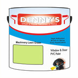 Denny's Plastic Paint For Doors Colour- Machinery Lawn Green - Scuffproof Wipeable Durable