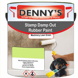 Denny's Waterpoof Paint For Stamp Out Damp Colour- Machinery Lawn Green - Damp-Block Mould-Safe Breathable