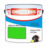 Denny's Plastic Paint For Pipes Colour- Machinery Machine Green - Chemical-Safe Impactproof Durable