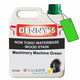 Denny's Stain Paint For Decking Colour- Machinery Machine Green - Anti-Slip Weatherproof Nourish