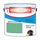 Denny's Plastic Paint For Doors Colour- Machinery Oxide Green - Scuffproof Wipeable Durable