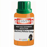 Denny's Stain Paint For Fences Colour- Machinery Reflector Orange - Weatherproof Uv-Safe Protect