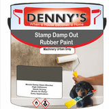 Denny's Waterpoof Paint For Stamp Out Damp Colour- Machinery Urban Grey - Damp-Block Mould-Safe Breathable