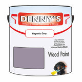 Denny's Wood Paint For Decking Colour- Magnetic Grey - Anti-Slip Weatherproof Durable