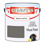 Denny's Wood Paint For Decking Colour- Magnetic Lead Grey - Anti-Slip Weatherproof Durable