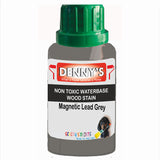 Denny's Stain Paint For Fences Colour- Magnetic Lead Grey - Weatherproof Uv-Safe Protect