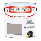 Denny's Wood Paint For Decking Colour- Magnetic Storm Grey - Anti-Slip Weatherproof Durable