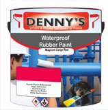 Denny's Waterpoof Paint For Ponds Colour- Magnum Cargo Red - Waterproof Fish-Safe Leakstop