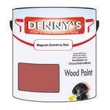 Denny's Wood Paint For Decking Colour- Magnum Overdrive Red - Anti-Slip Weatherproof Durable