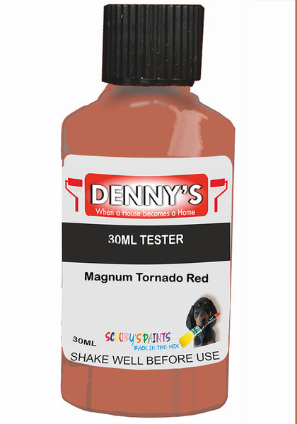 Denny's Chalk Paint For Furniture Colour- Maple Scarlet Red - Matte Scuffproof Refresh